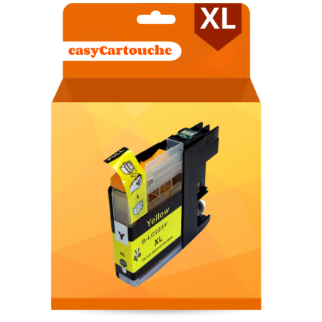 Cartouche compatible BROTHER LC-223Y jaune