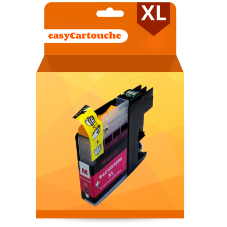 Cartouche compatible BROTHER LC125XL magenta