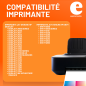 Cartouche compatible HP 304CL couleur Sans niveau d'encre