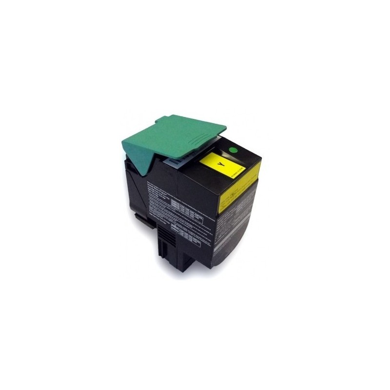 Toner compatible LEXMARK C540H1YG jaune