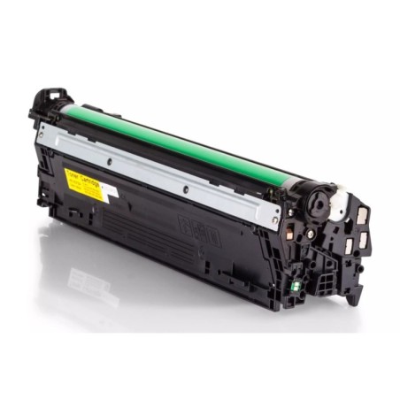 Toner compatible HP 650A jaune