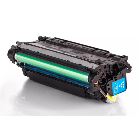 Toner compatible HP 654A cyan