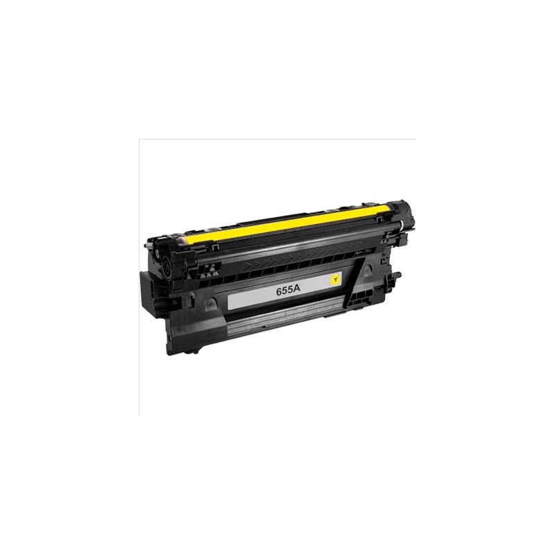 Toner compatible HP 655A jaune