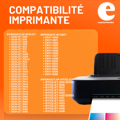 Cartouche HP 301XL Noire Compatible | EasyCartouche