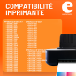 Cartouche compatible HP 301 CL couleur - SANS NIVEAU ENCRE