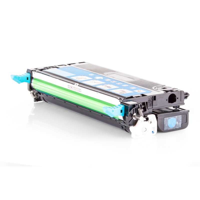 Toner compatible Dell 3130cn Cyan - Remplace 593-10290