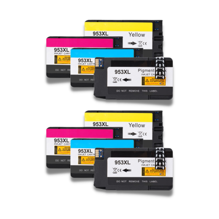 Pack 8 Cartouches compatible avec HP 953XL