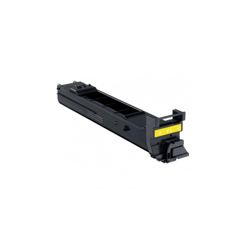 Toner compatible KONICA MINOLTA A0DK252 jaune