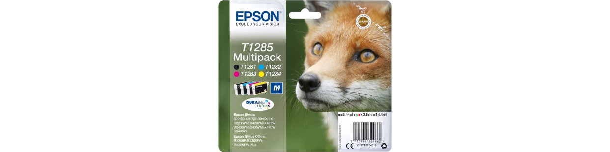 Cartouches d'encre compatibles Epson T128 - Renard | EasyCartouche