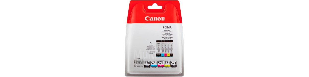 Cartouches d'encre compatibles Canon PGI-570 / CLI-571 | EasyCartouche