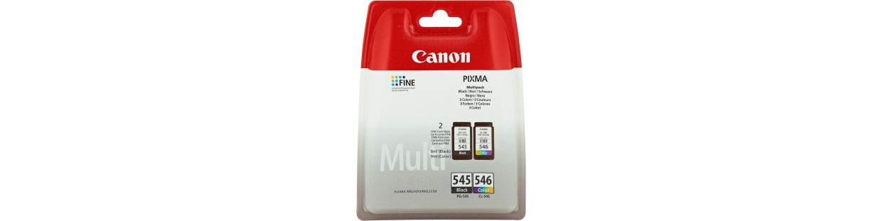 Cartouches d'encre compatibles Canon PG-545 / CL-546 | EasyCartouche