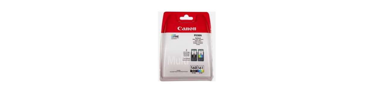 Cartouches d'encre compatibles Canon PG-560 / CL-561 | EasyCartouche