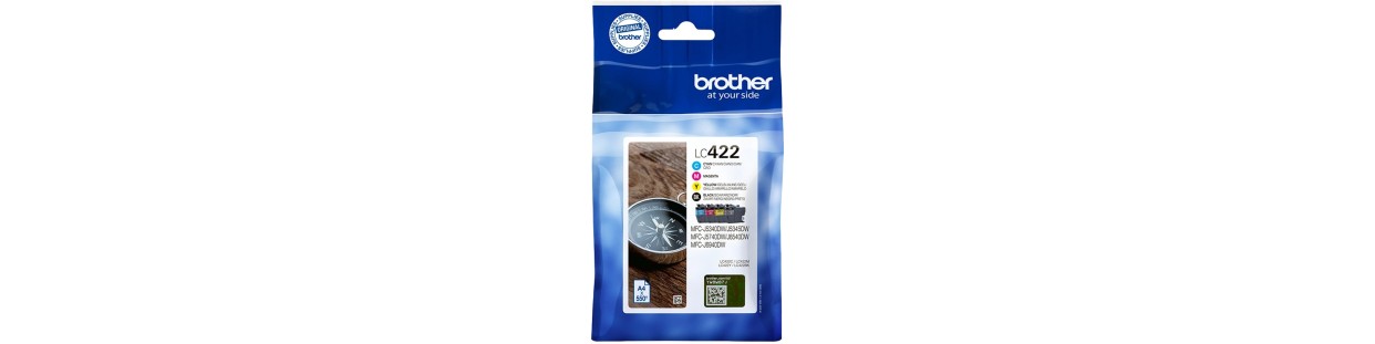 Cartouches d'encre compatibles BROTHER LC422 | EasyCartouche