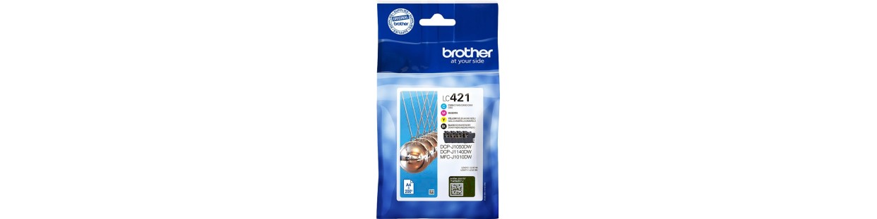 Cartouches d'encre compatibles BROTHER LC421 | EasyCartouche