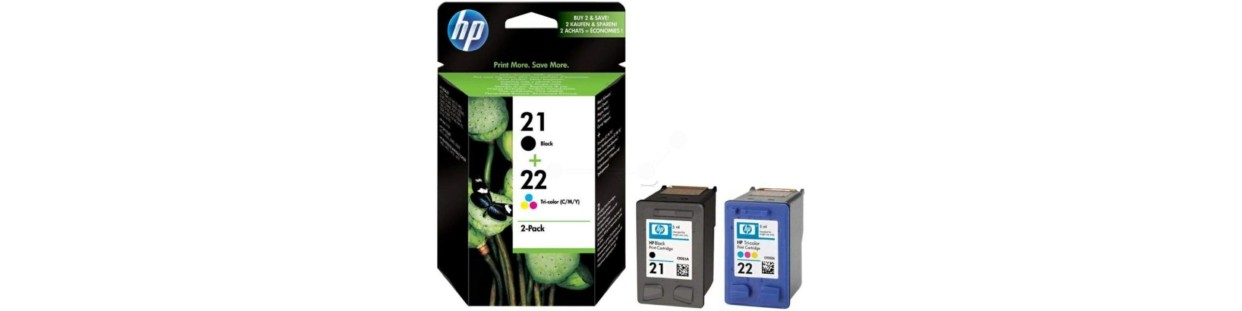 Cartouches d'encre compatibles HP 21 / HP 22 | EasyCartouche