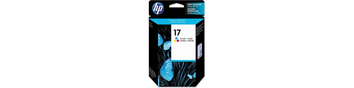 Cartouches d'encre compatibles HP 17 | EasyCartouche