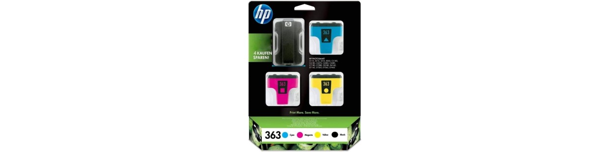 Pack de Cartouches Compatibles HP 363 - Impression de Qualité