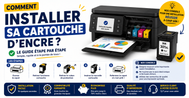 Comment installer sa cartouche d’encre ?