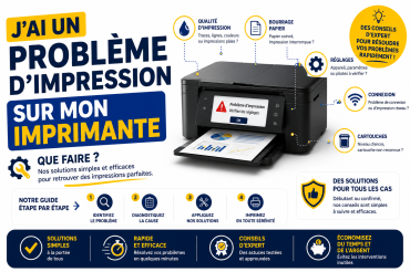 J’ai un problème d’impression sur mon imprimante. Que faire ?