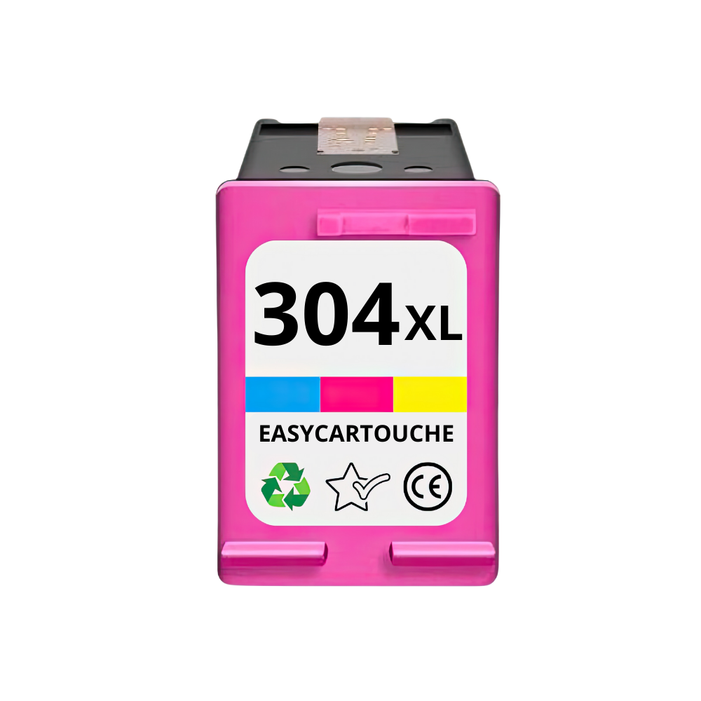 2 cartouches 304 XL BK & Color pour imprimante HP Envy 5030